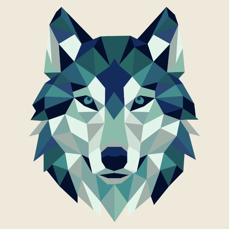 Wolf Head Polygon Geometry
