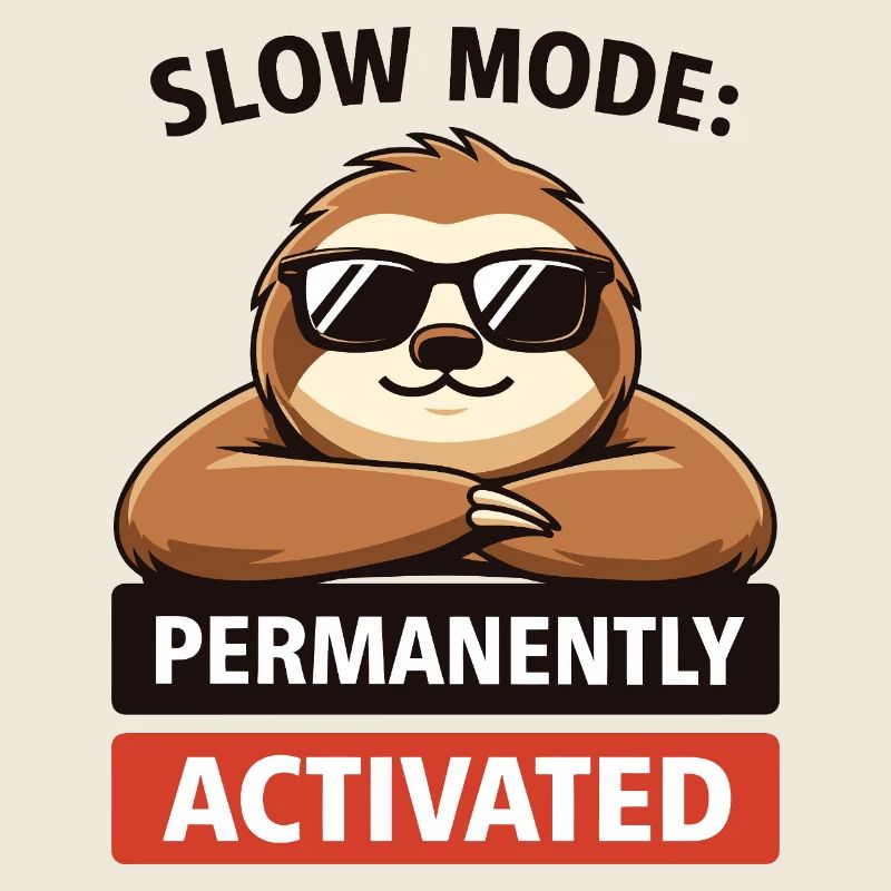 Slow Mode Sloth Permanently Activated