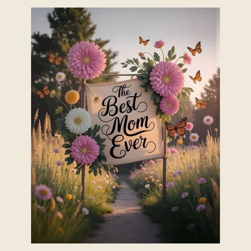 Beste Mama Ever Gartenzauber