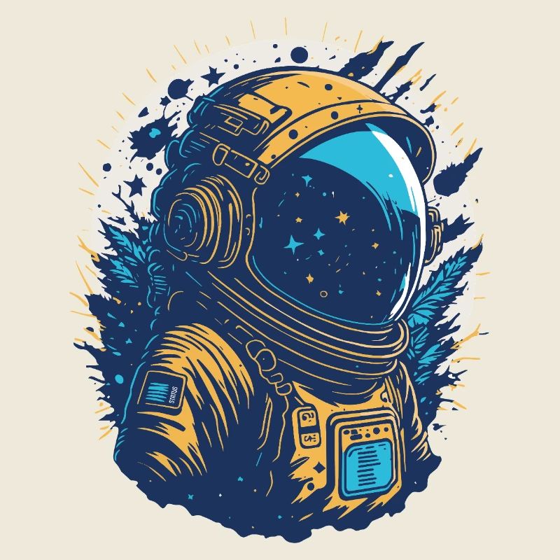Sternenastronaut im Orbit