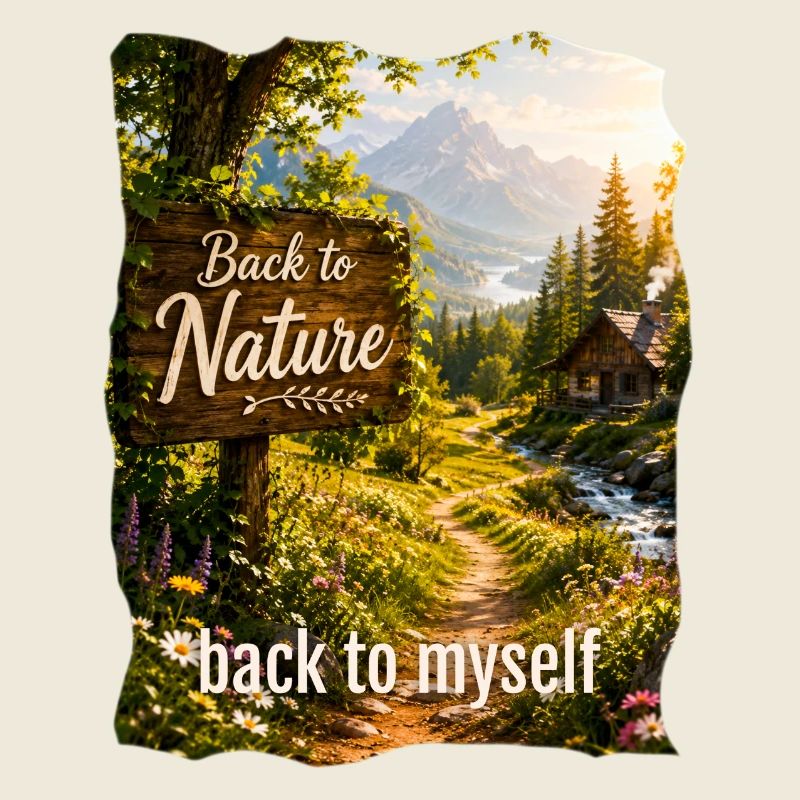 Retour à la nature à moi-même