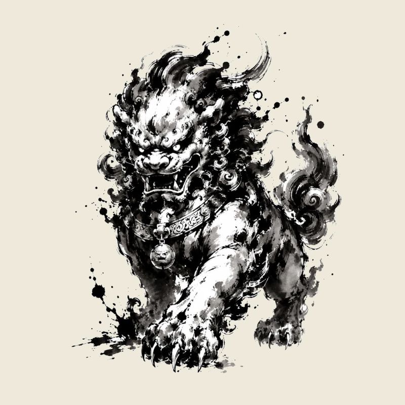 Ink Foo Chien Gardien