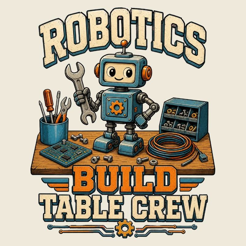 ROBOTICS BUILD TABLE CREW