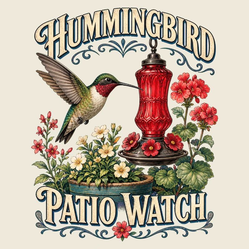 OBSERVATION DE LA TERRASSE DES COLIBRIS