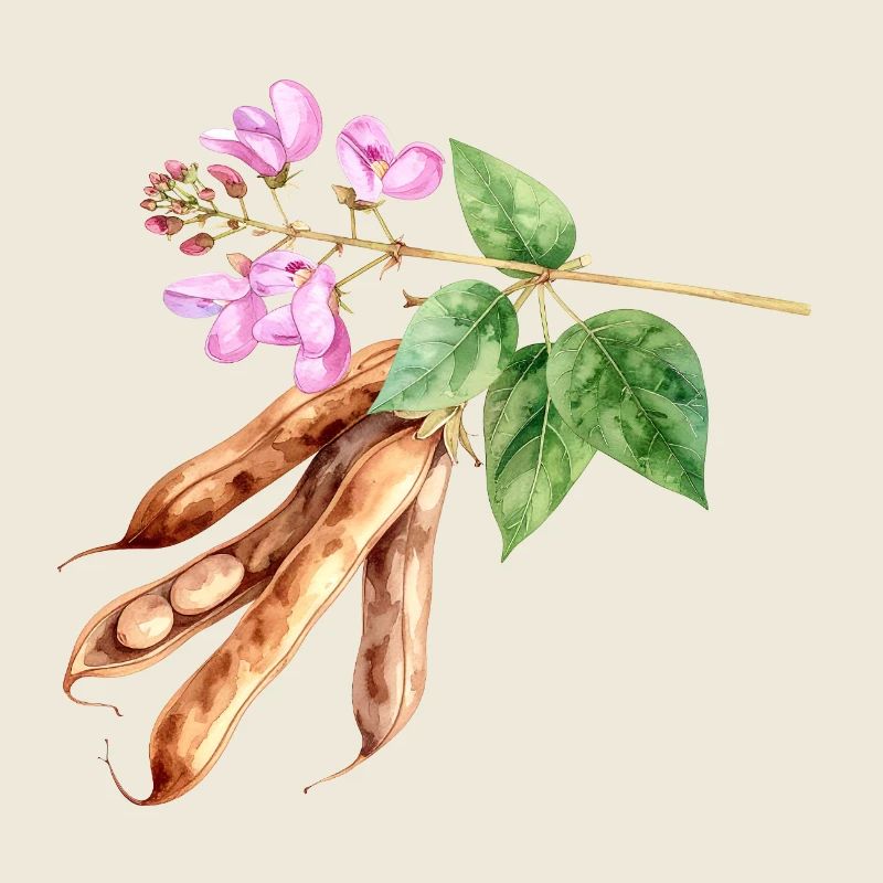 Regular beans – watercolor