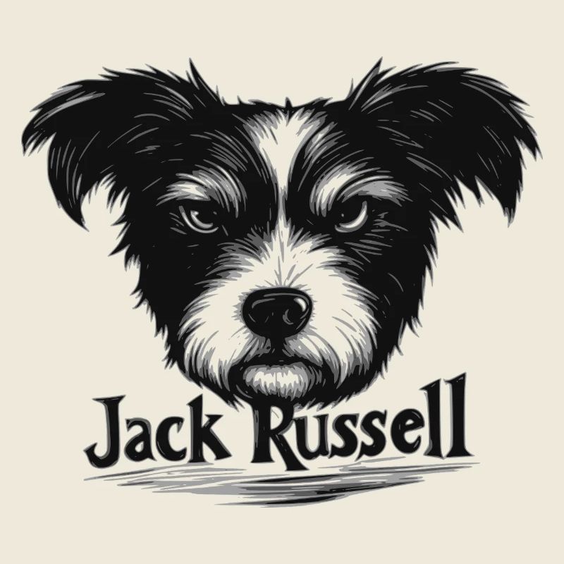 Struppiger Jack Russel