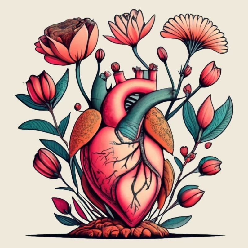 Blumenherz Anatomie Burst