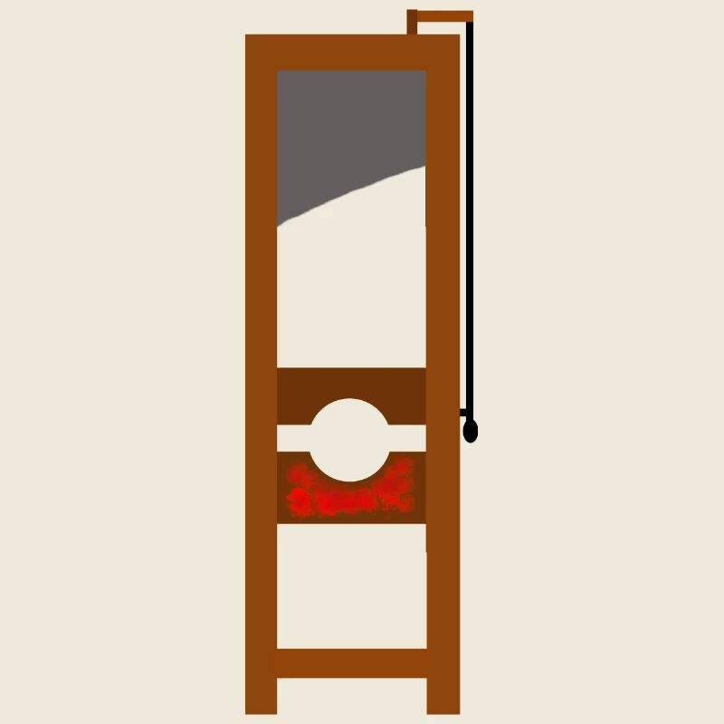 Guillotine Fallbeil Schafott Hinrichtung Horror