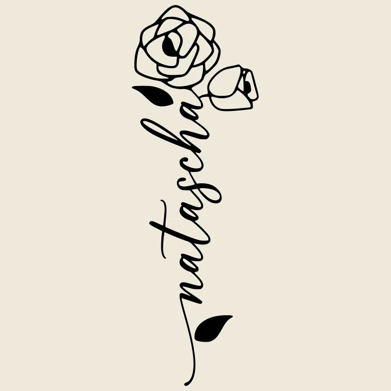 Natascha Last name First name Name flower