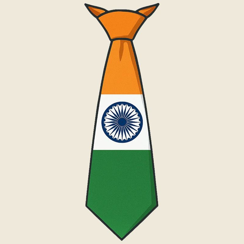 India Tie – Flaggendesign