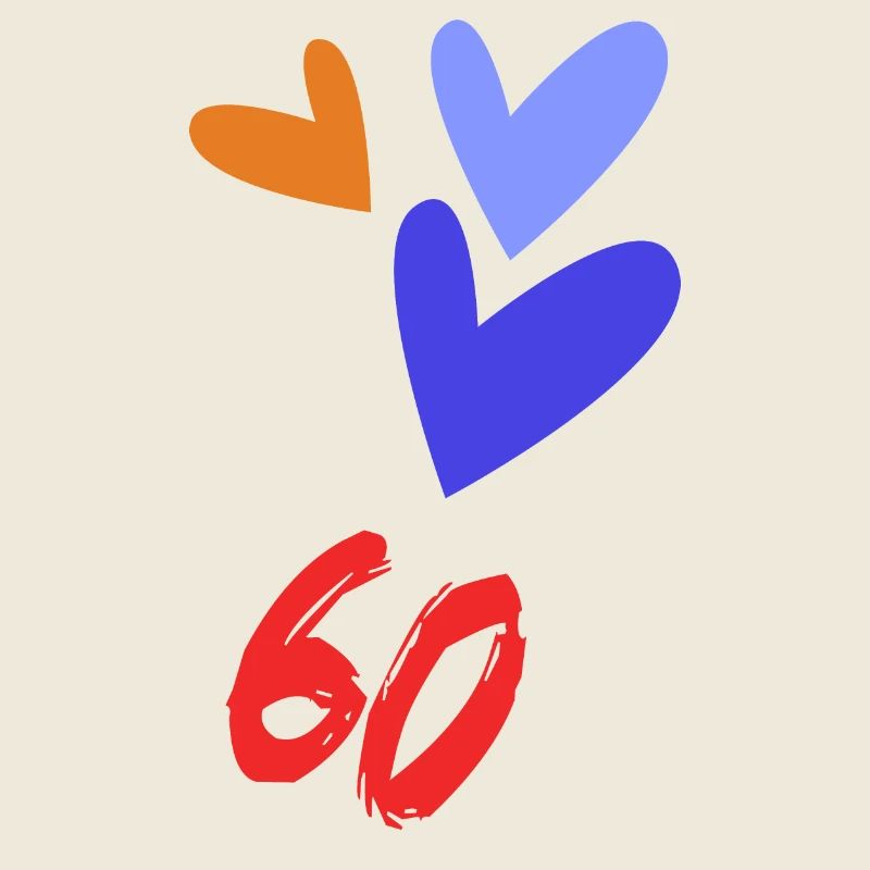 60. 60 YEARS. 60TH ANNIVERSARY. BIRTHDAY 60 YEARS.