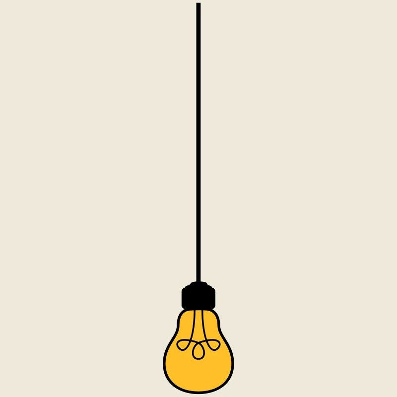 ceiling top cable hang light bulb light electricity id