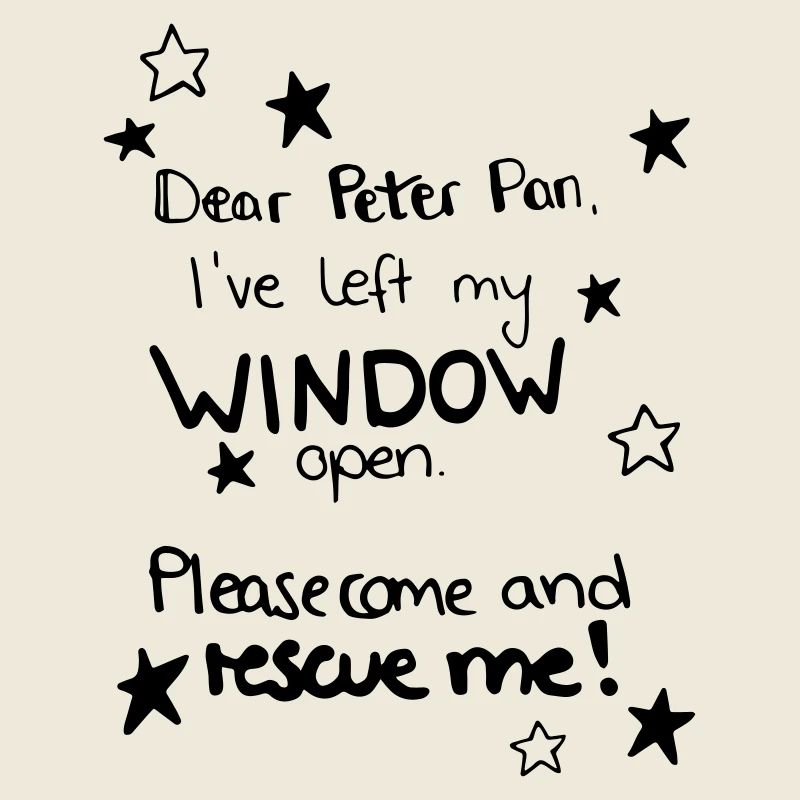 peter pan, Spruch