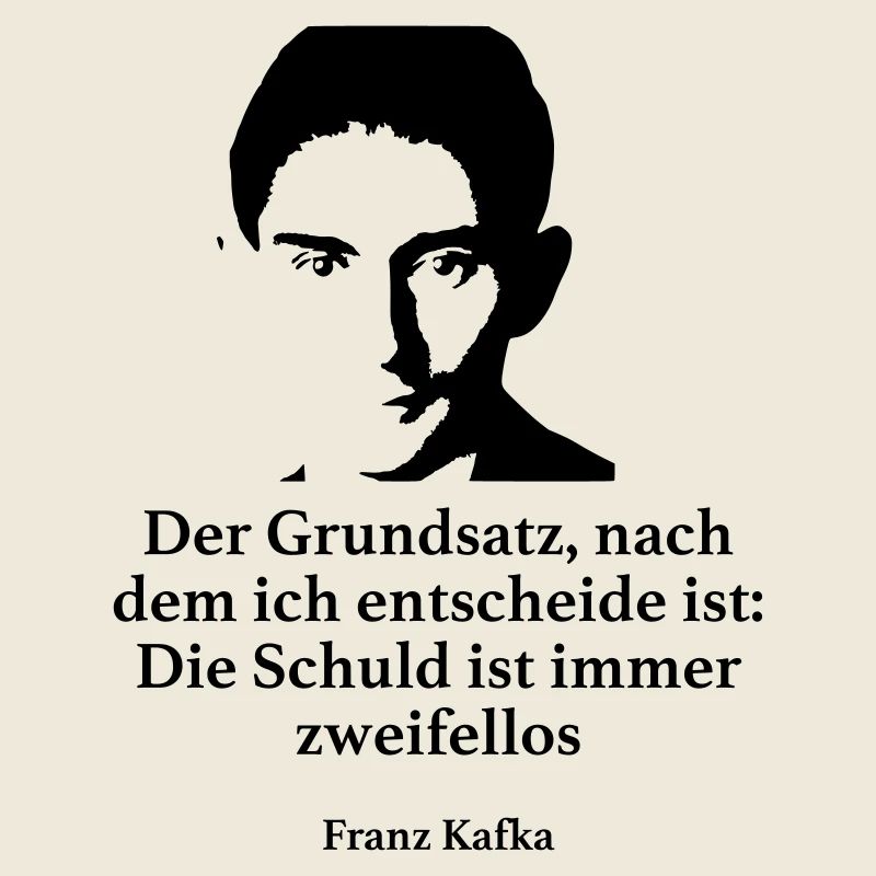 Kafka: The principle according to which I decide