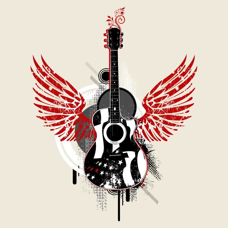 balançoire aile guitare danse Graffiti rock
