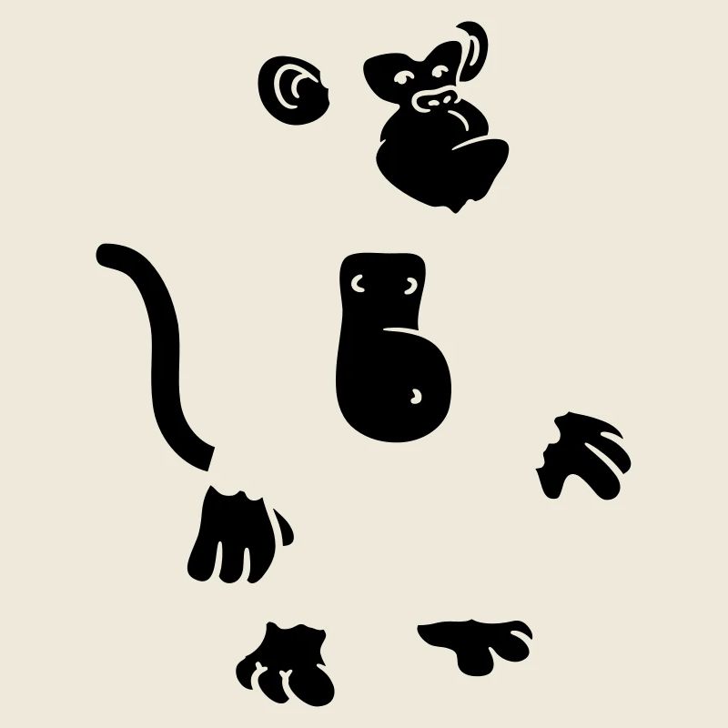 Conception de singe cool