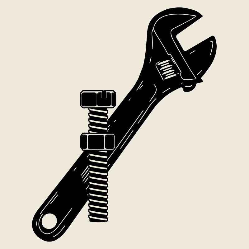 Baco key nut and bolt