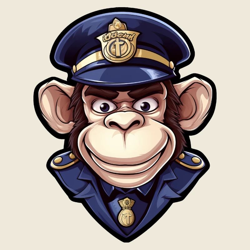 Monkey Policewoman