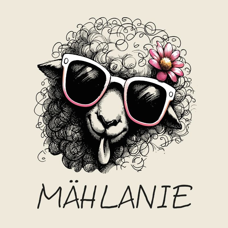 mählanie melanie meli melli schaf name lustig