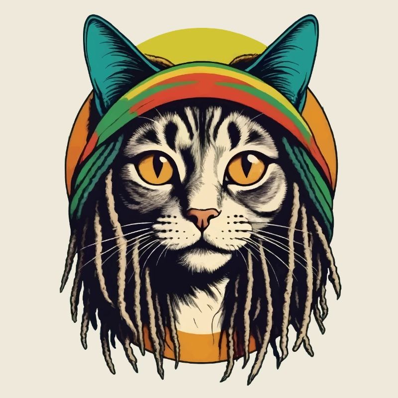 Coole Rasta-Katze