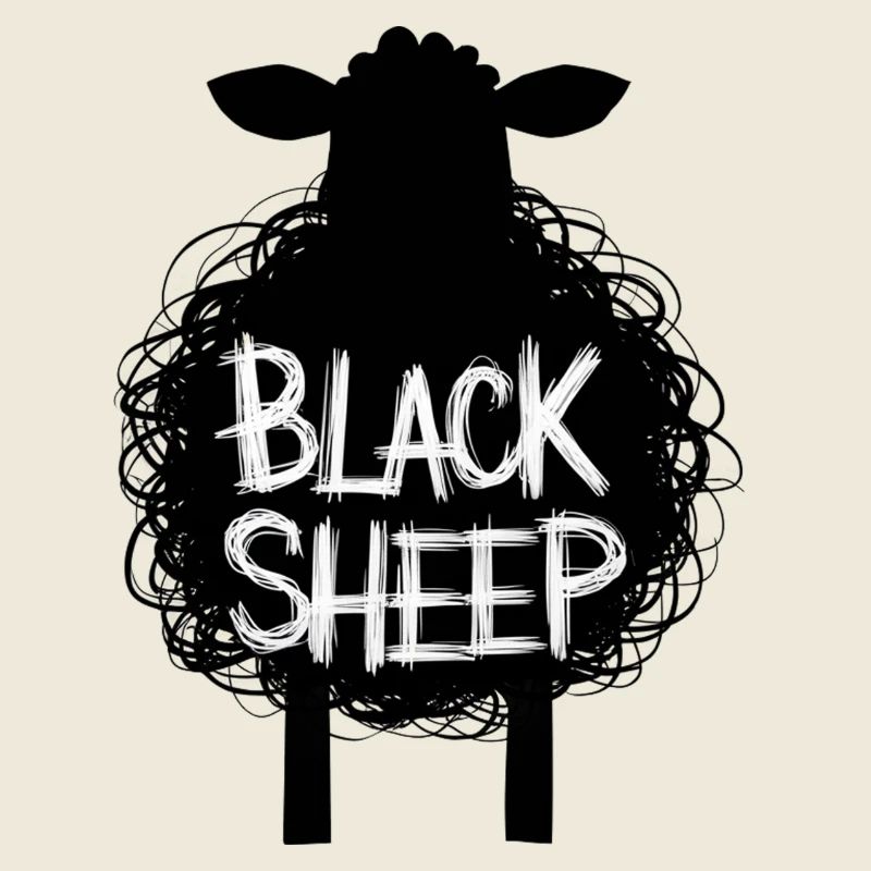 Black Sheep - Rebellious and Unique