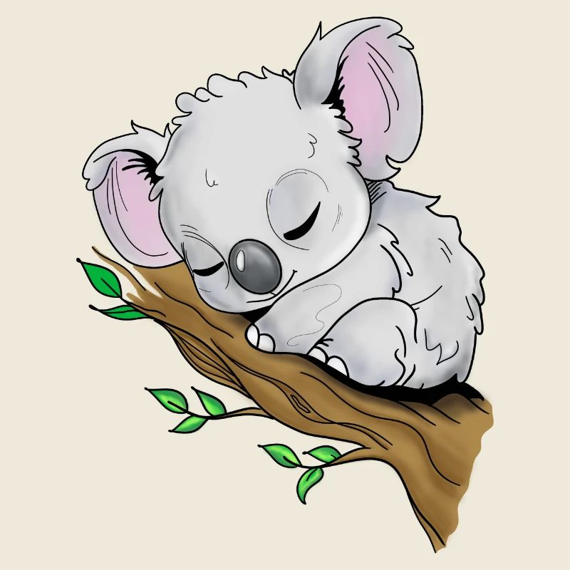 Schlafendes Koala