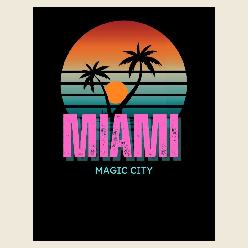Miami Magic City t-shirt