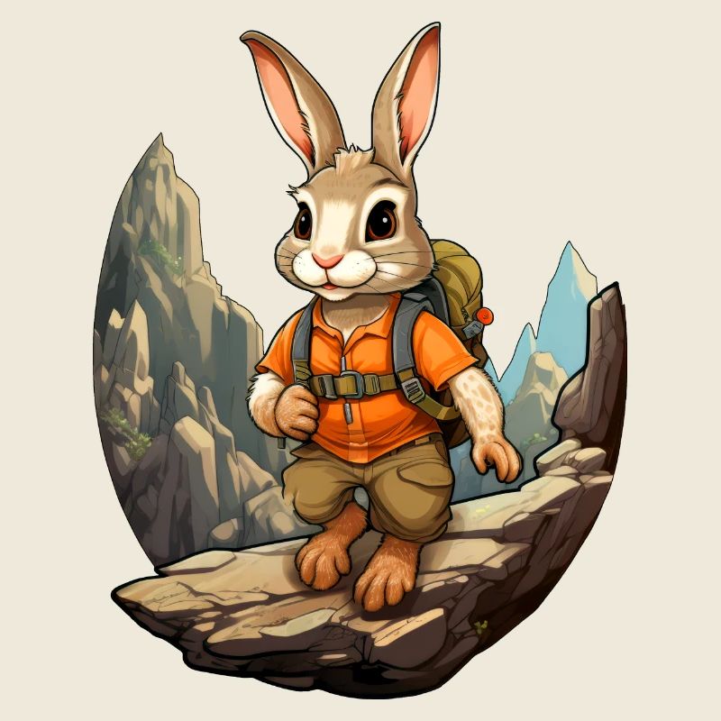 Lapin Alpiniste / Lapin de randonnée