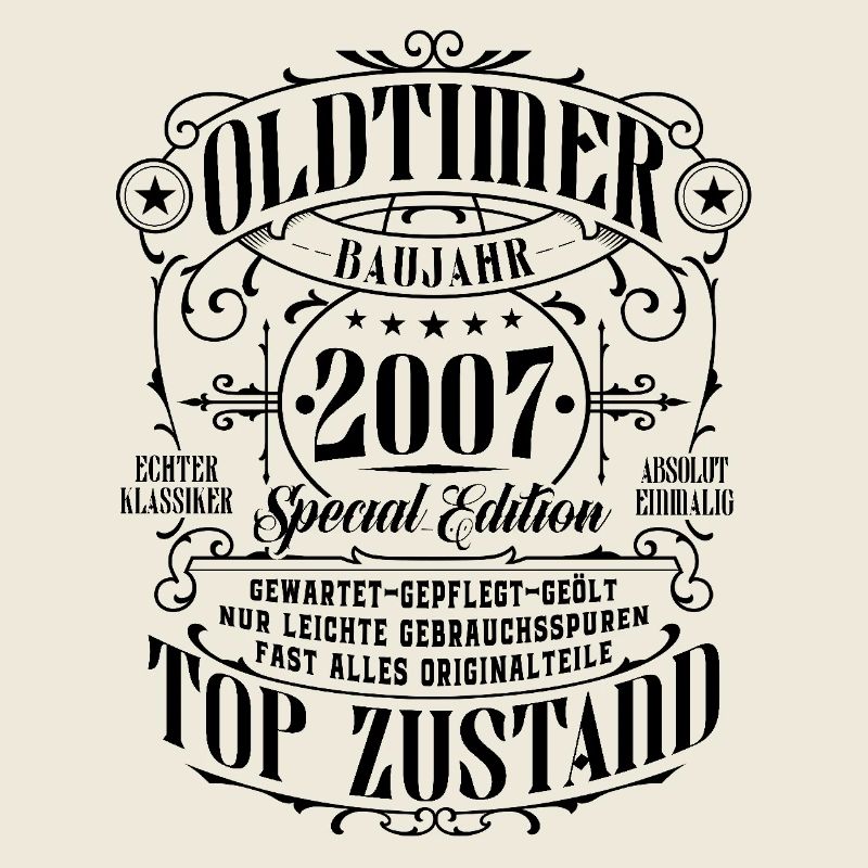 Oldtimer 2007 geboren Geburtstag Geschenk