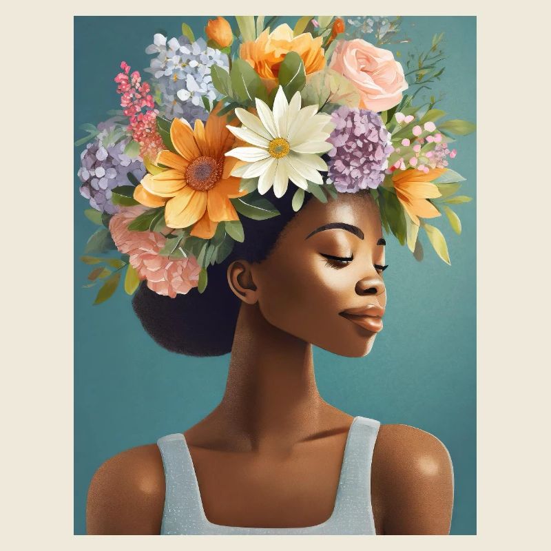 Couronne de fleurs 3