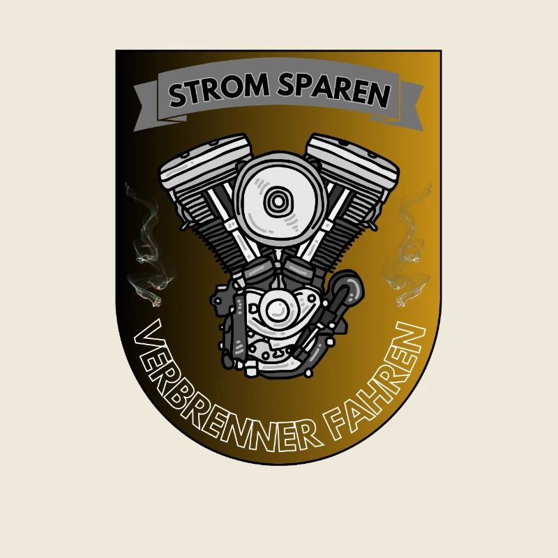 SAVE ELECTRICITY Drive combustion engine