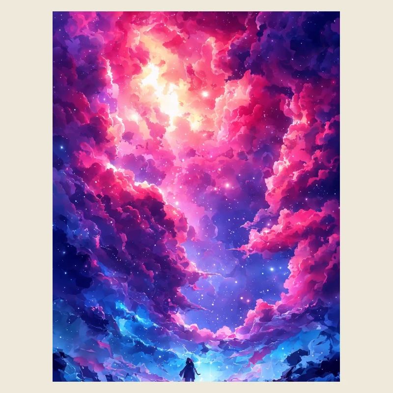 Coucher de soleil magique