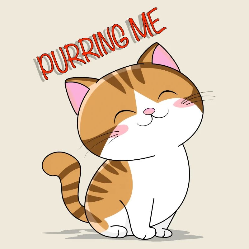 Purring me katze