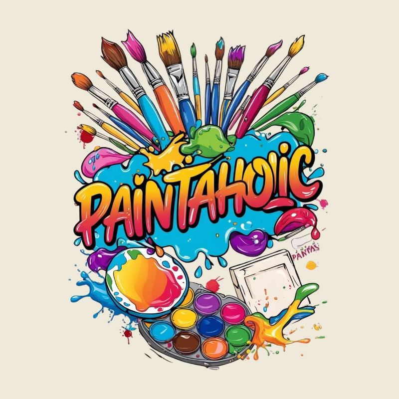 Maler malen Kind Geschenk