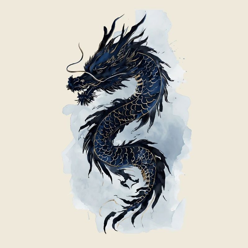 Cadeau de la mythologie de la Chine du dragon
