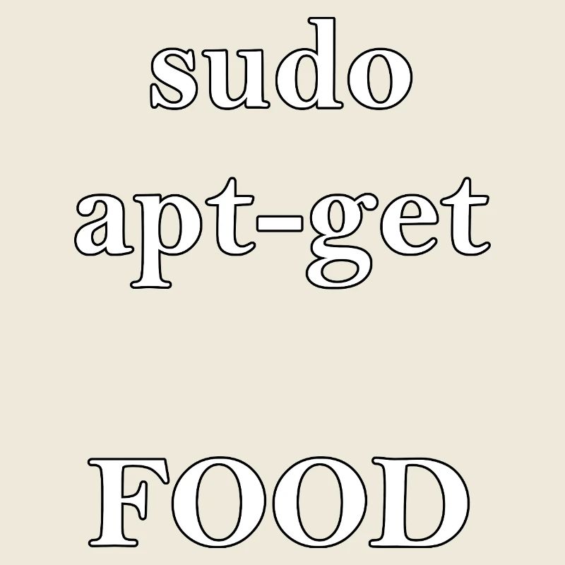sudo apt-get FOOD
