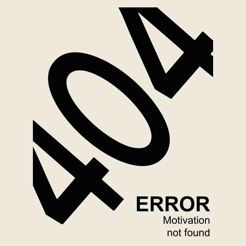 404 Error Motivation not found Lustiger IT Spruch