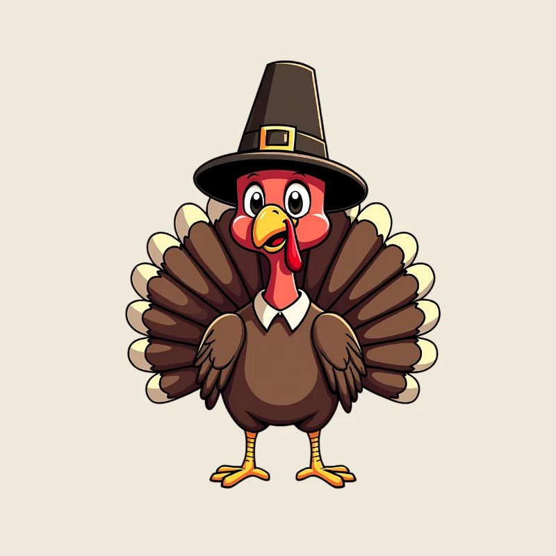 Thanksgiving Drôle Dinde de Thanksgiving