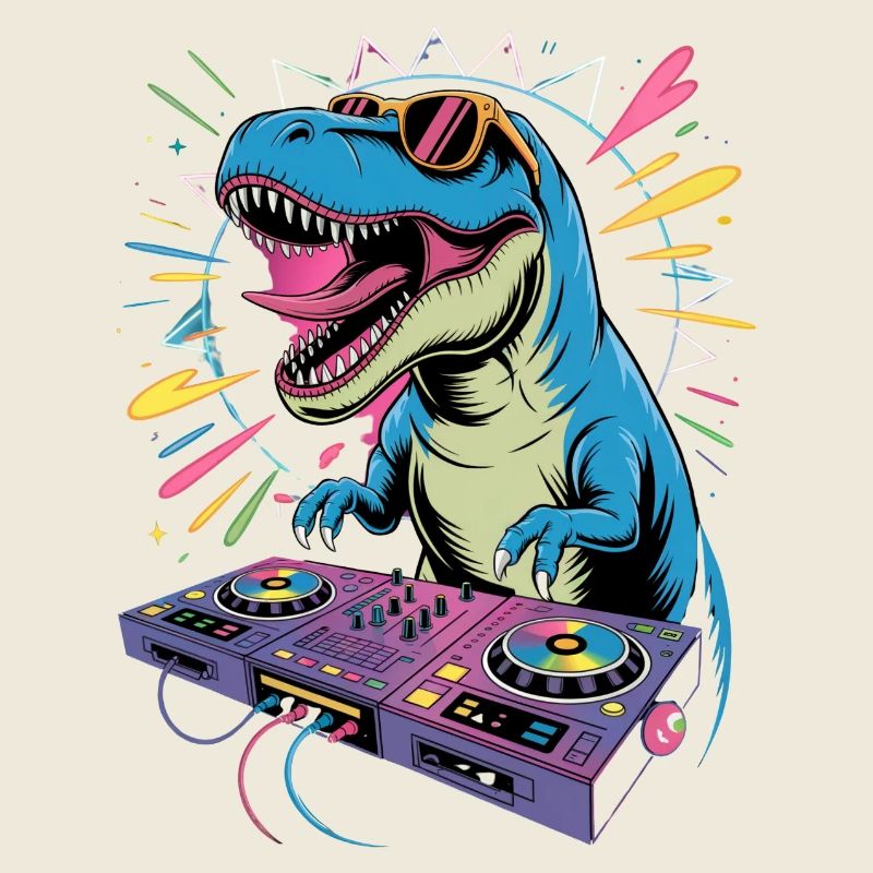 DJ Dinosaurier