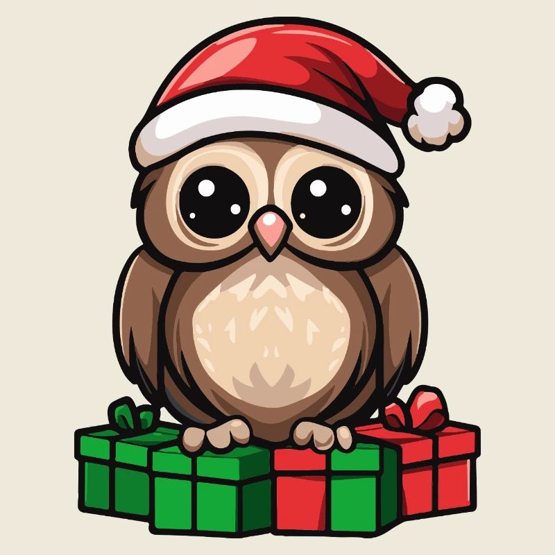 Eule Weihnachten Geschenke