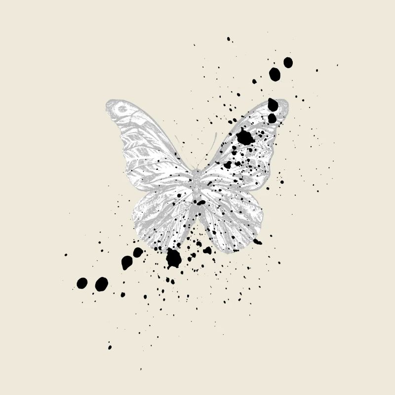 Weißer Schmetterling 