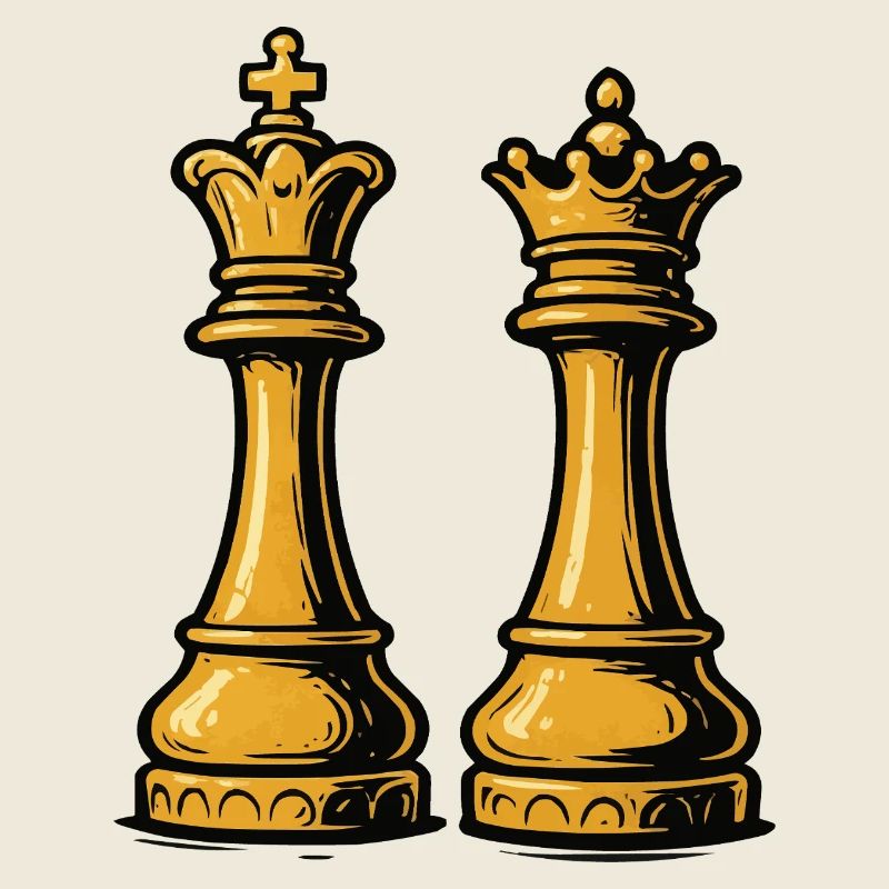 Échecs Roi Dame