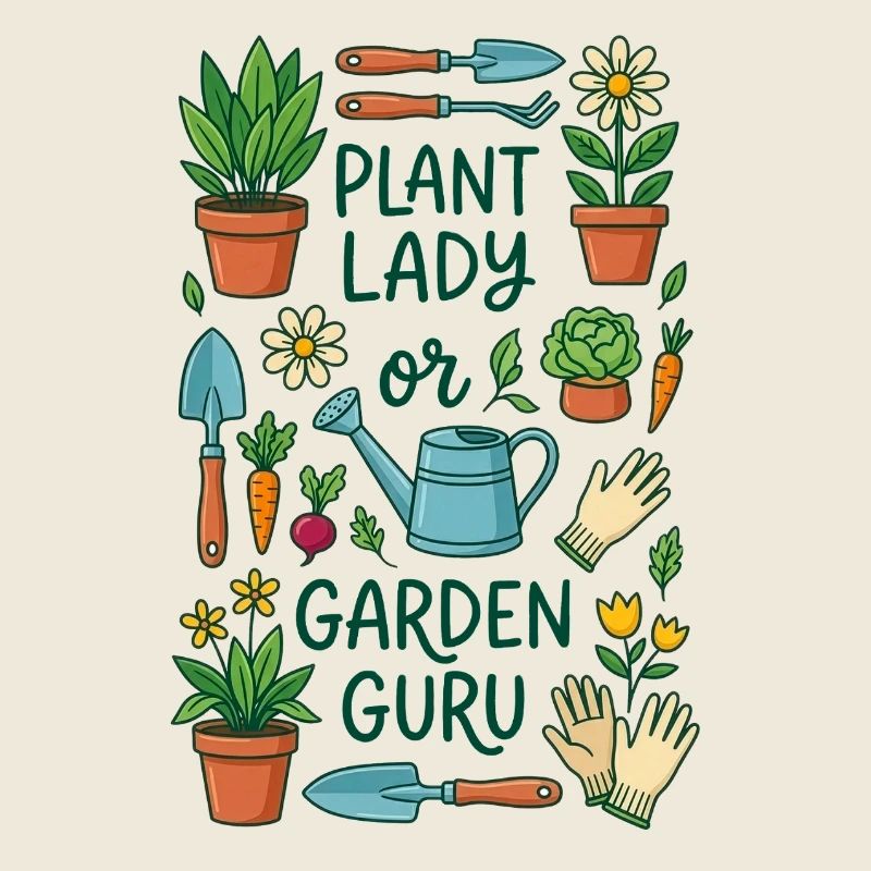 La passionnée de plantes ou experte en jardinage