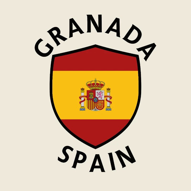 Granada-Spanien-Schild