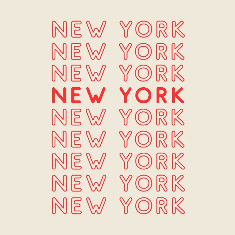 New York Grid Pattern