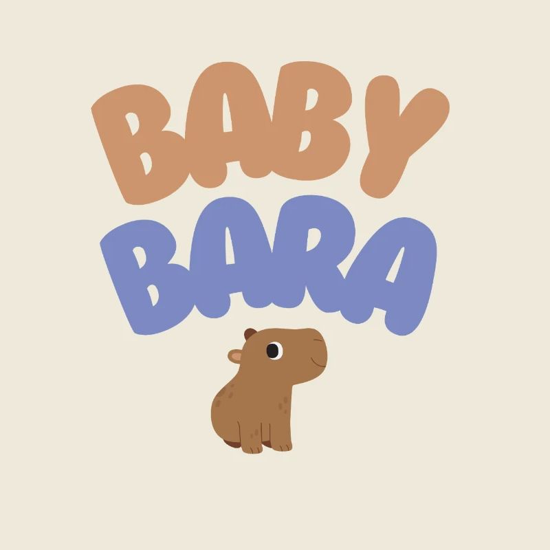 Bébé Bara Capybara