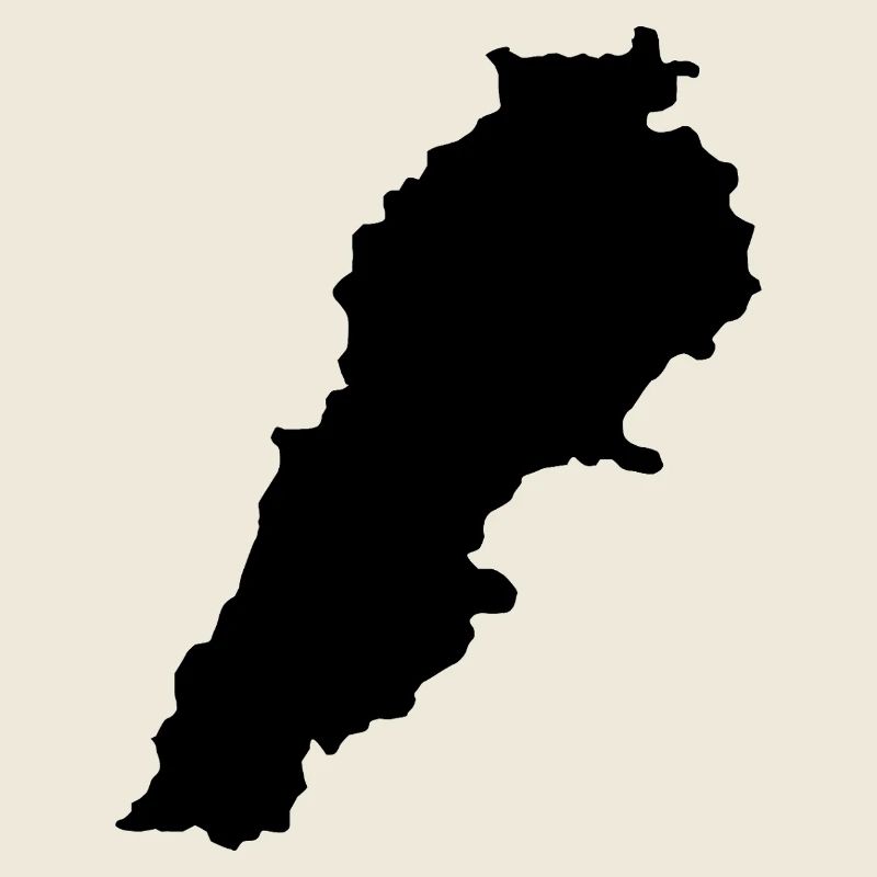 Libanonkarte