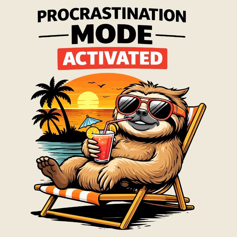 Aktivierte Sloth Beach Chill
