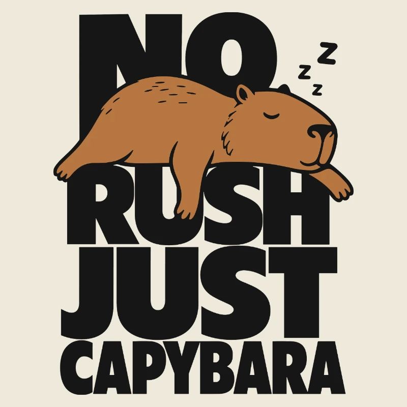 Pas d’urgence, juste du capybara