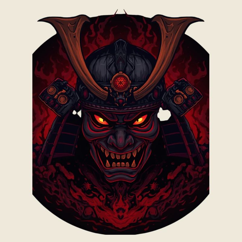 Dämonen-Samourai